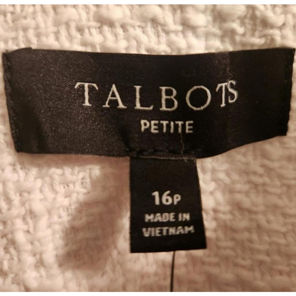Talbots Tweed Jacket Size 16P - Picture 6 of 7